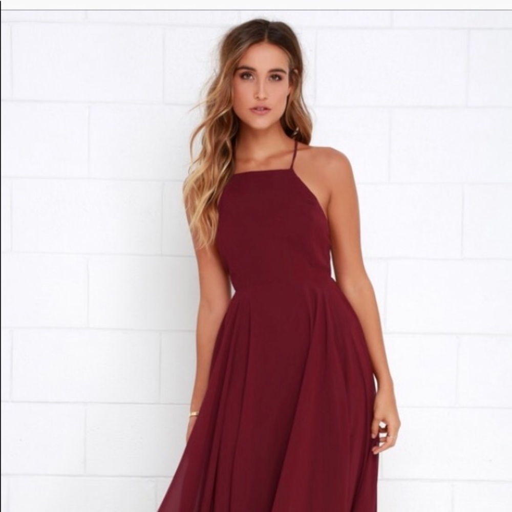 Lulu’s Mystical Kind of Love Maxi Dress